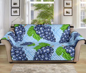 Watercolor grape pattern Sofa Cover Protector