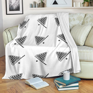 Billiard Ball Pattern Print Design 03 Premium Blanket
