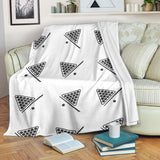Billiard Ball Pattern Print Design 03 Premium Blanket