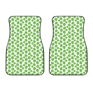 Hop Patternn Background Front Car Mats