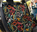 Colorful Snake Plant Pattern Dog Car Seat Covers