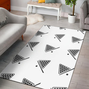 Billiard Ball Pattern Print Design 03 Area Rug