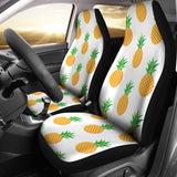 Pineapples Pattern  Universal Fit Car Seat Covers