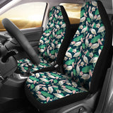 Pelican Pattern Print Design 03 Universal Fit Car Seat Covers