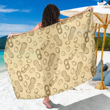 Hand Drawn Peanuts Pattern Sarong