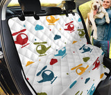 Colorful Helicopter Pattern Dog Car Seat Covers