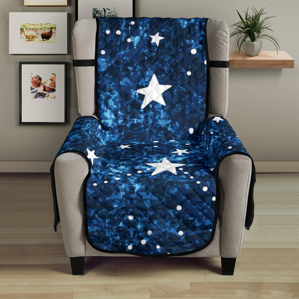 Night sky star pattern Chair Cover Protector