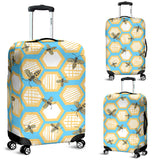 Bee Honeycomb Pattern Luggage Covers