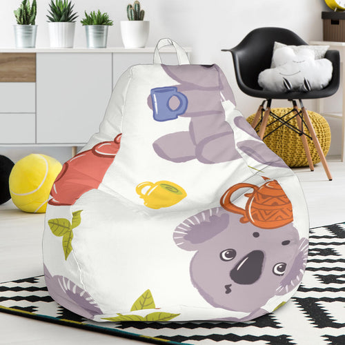 Cute Koalas Teapots Tea Bean Bag Cover