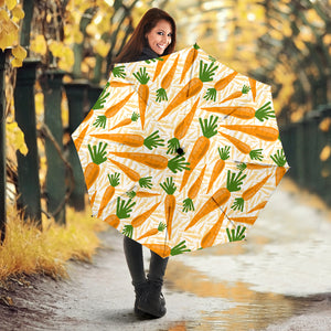 Carrot Pattern Print Design 01 Umbrella