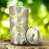 Ginkgo Leaves Design Pattern Tumbler