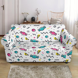 Candy Design Pattern Loveseat Couch Slipcover