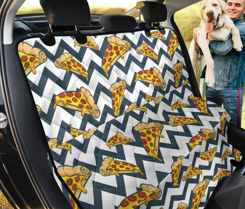 Pizza Design Pattern Dog Car Seat Covers