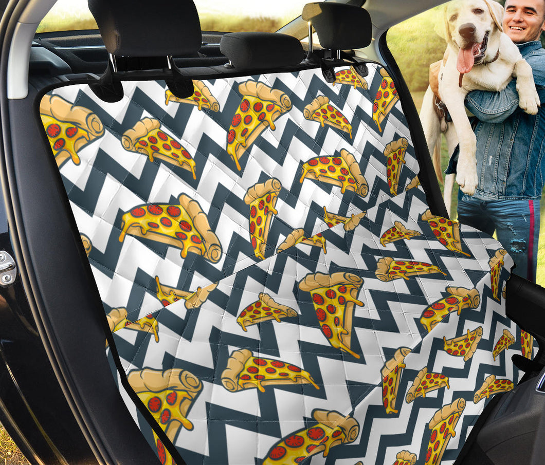 Pizza Design Pattern Dog Car Seat Covers
