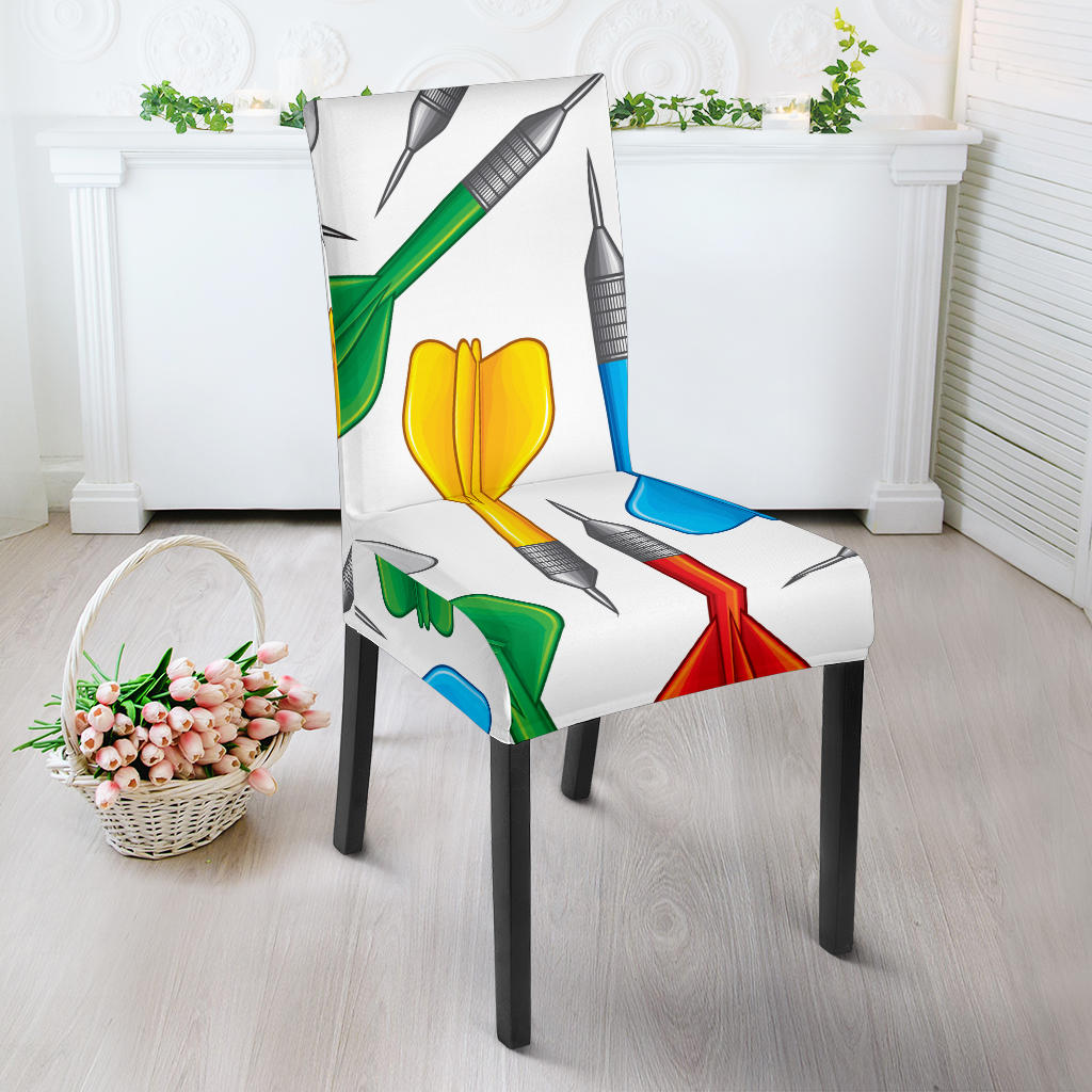 Darts Pattern Print Design 03 Dining Chair Slipcover