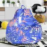 White Bengal Tigers Pattern Bean Bag Cover