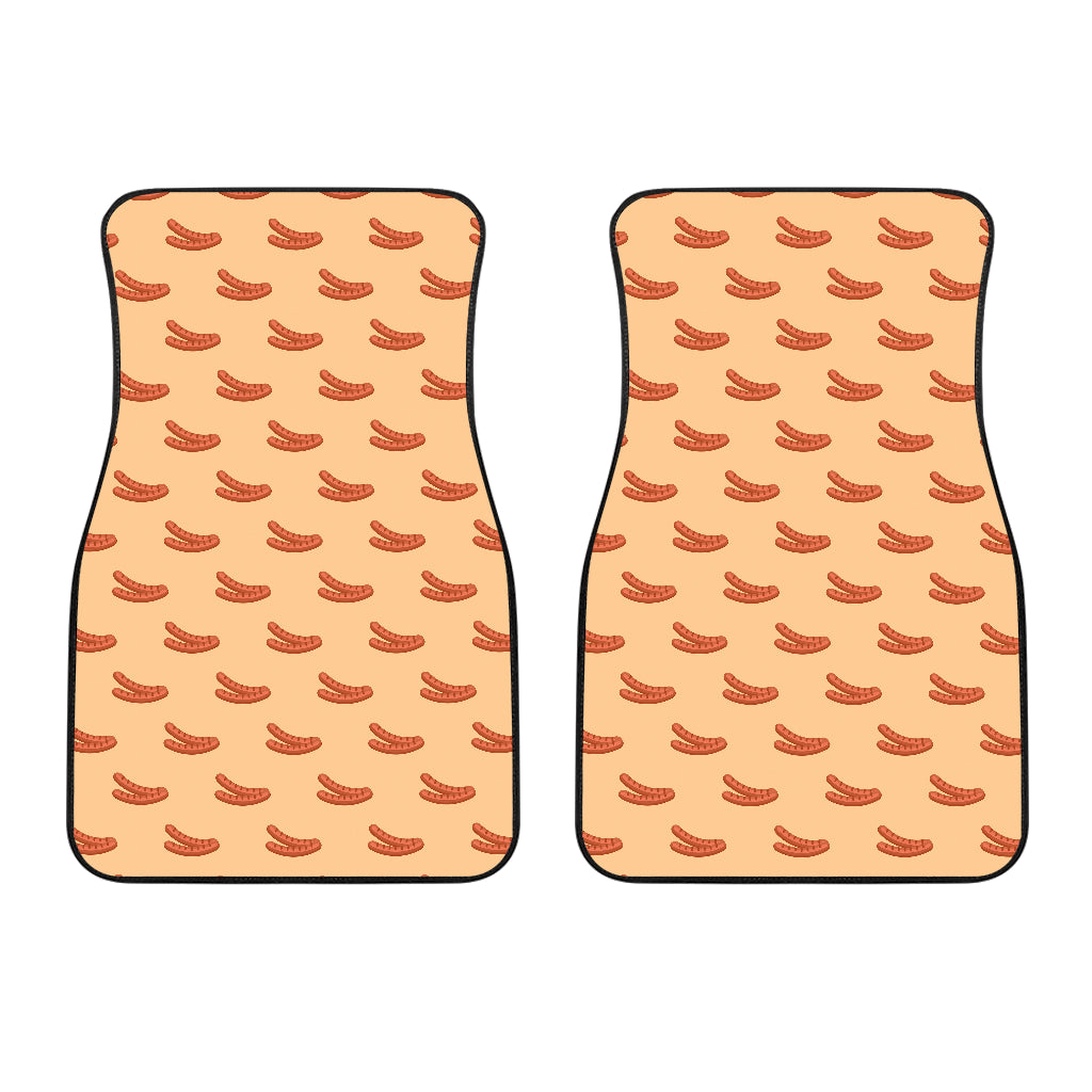 Sausage Pattern Print Design 03 Front Car Mats