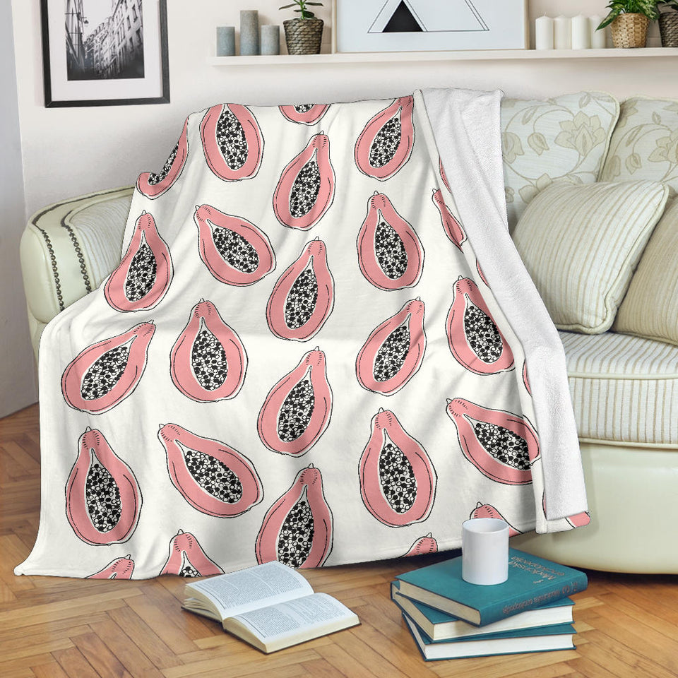Papaya Pattern Premium Blanket