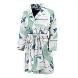 Crocodile Diver Pattern Men'S Bathrobe