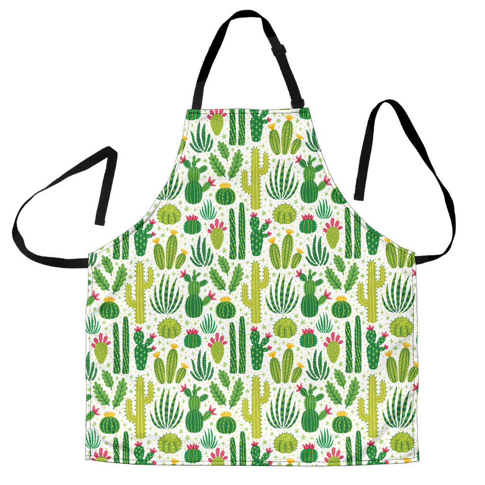 Cactus Pattern Adjustable Apron