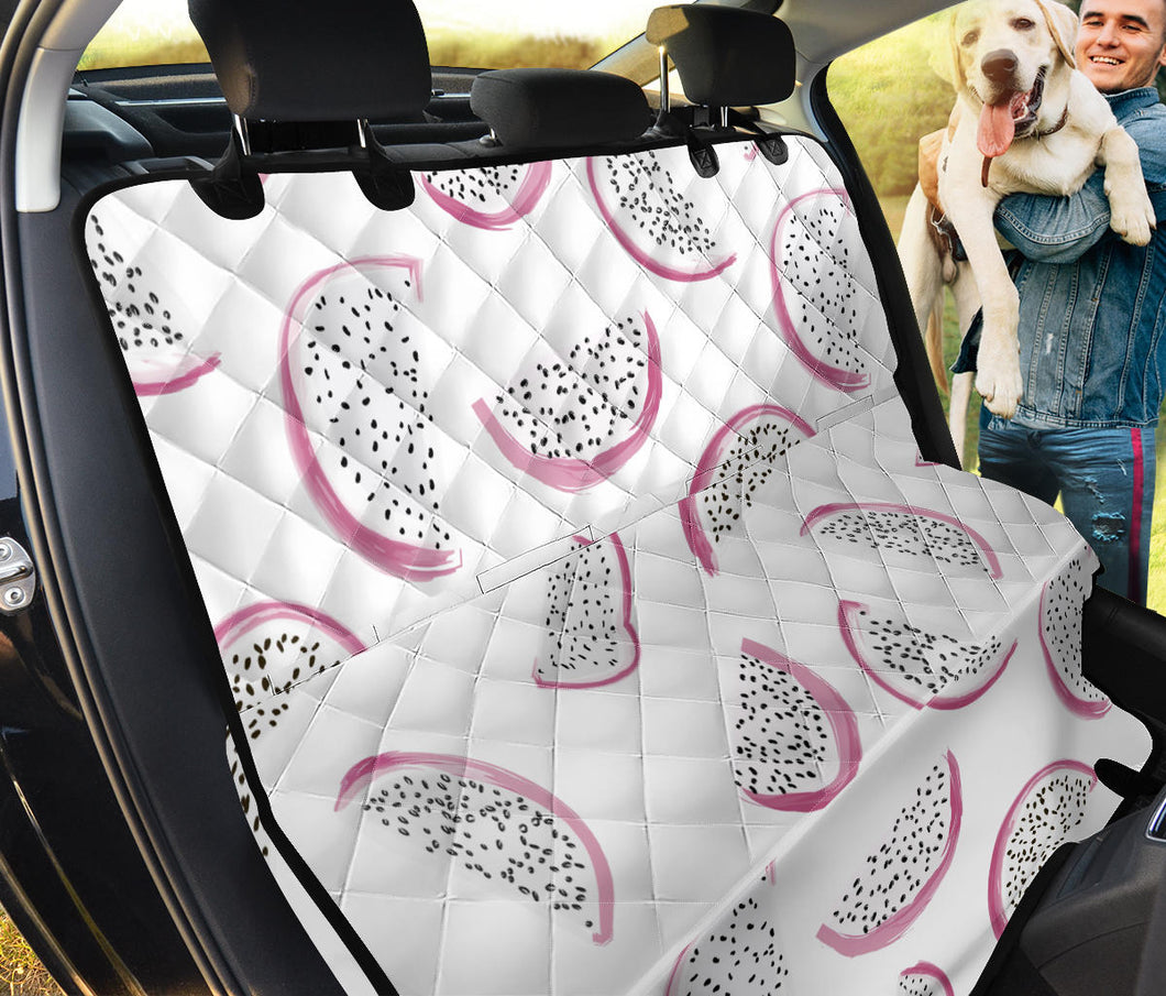 Dragon Fruit Pattern Dog Car Seat Covers