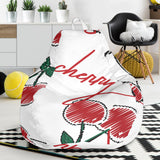Hand Drawn Cherry Pattern Bean Bag Cover