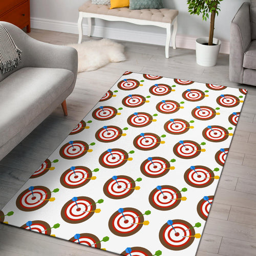 Darts Pattern Print Design 04 Area Rug