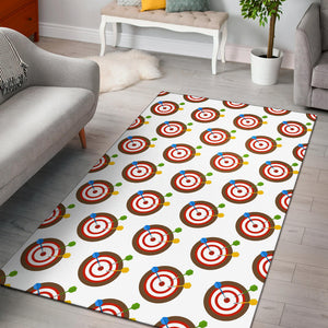 Darts Pattern Print Design 04 Area Rug