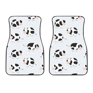 Cute Cows Pattern Front Car Mats