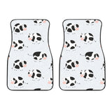 Cute Cows Pattern Front Car Mats