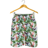 Hummingbird Pattern Print Design 05 Men Shorts