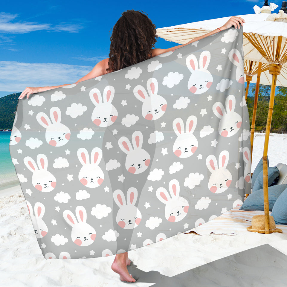Rabbit Cloud Pattern Sarong