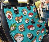 Cute Sushi Pattern Dog Car Seat Covers