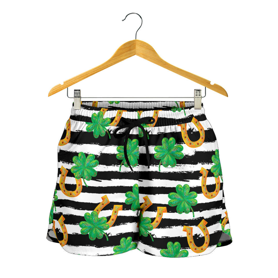Horseshoes Pattern Print Design 01 Women Shorts