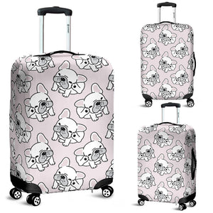 Cute French Bulldog Pattern Luggage Covers