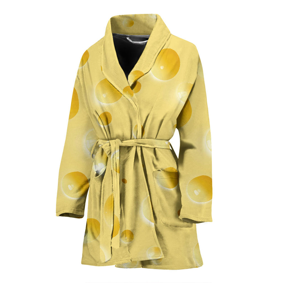 Cheese Texture Women'S Bathrobe