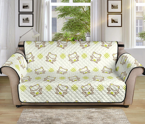 Cute cartoon frog baby pattern Sofa Cover Protector