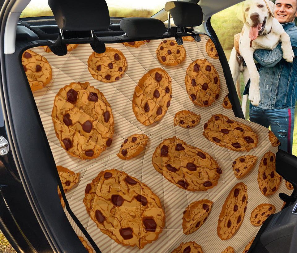 Cookie Pattern Dog Car Seat Covers