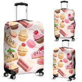 Cake Cupcake Sweets Pattern Luggage Covers