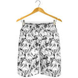 Greyhound Pattern Print Design 01 Men Shorts