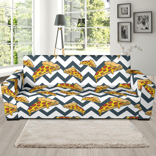 Pizza Design Pattern Sofa Slipcover