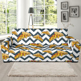 Pizza Design Pattern Sofa Slipcover