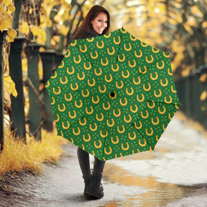 Horseshoes Pattern Print Design 05 Umbrella