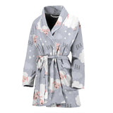 Sweet Dreams Sheep Pattern Women'S Bathrobe