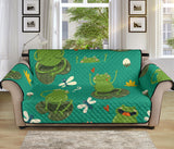 Cute frog dragonfly design pattern Sofa Cover Protector