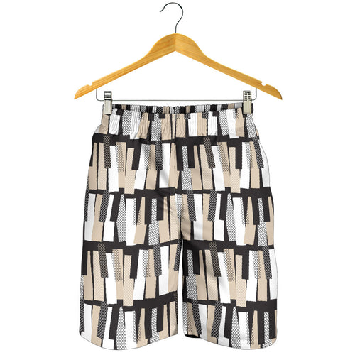 Piano Pattern Print Design 04 Men Shorts