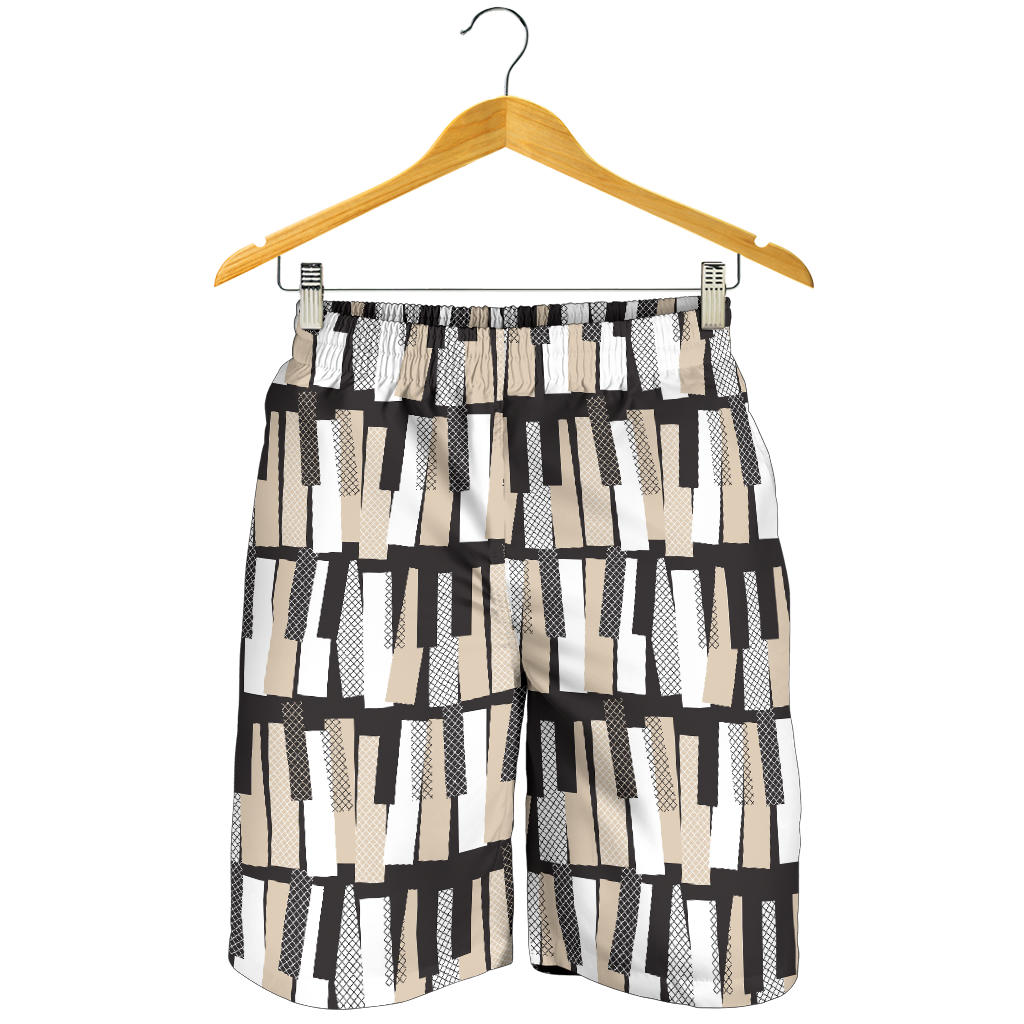 Piano Pattern Print Design 04 Men Shorts