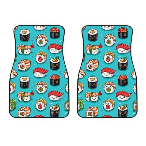 Cute Sushi Pattern Front Car Mats