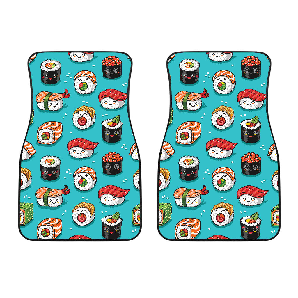 Cute Sushi Pattern Front Car Mats