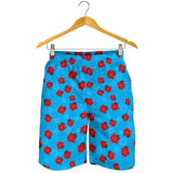 Ladybug Pattern Print Design 02 Men Shorts